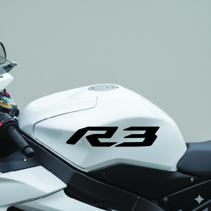 Yamaha R3 Die Cut Stickers Decals - DecalsHouse