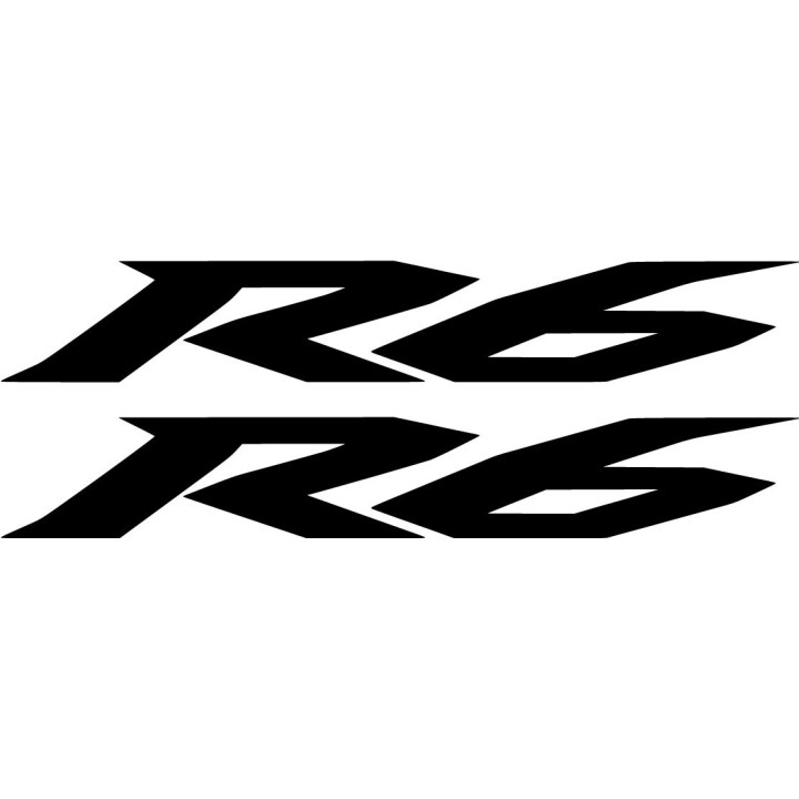 Yamaha R6 Die Cut Stickers Decals - DecalsHouse
