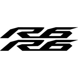 Yamaha R6 Die Cut Style 2 Stickers Decals - DecalsHouse