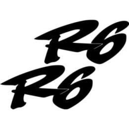 Yamaha R6 Die Cut Style 3 Stickers Decals - DecalsHouse