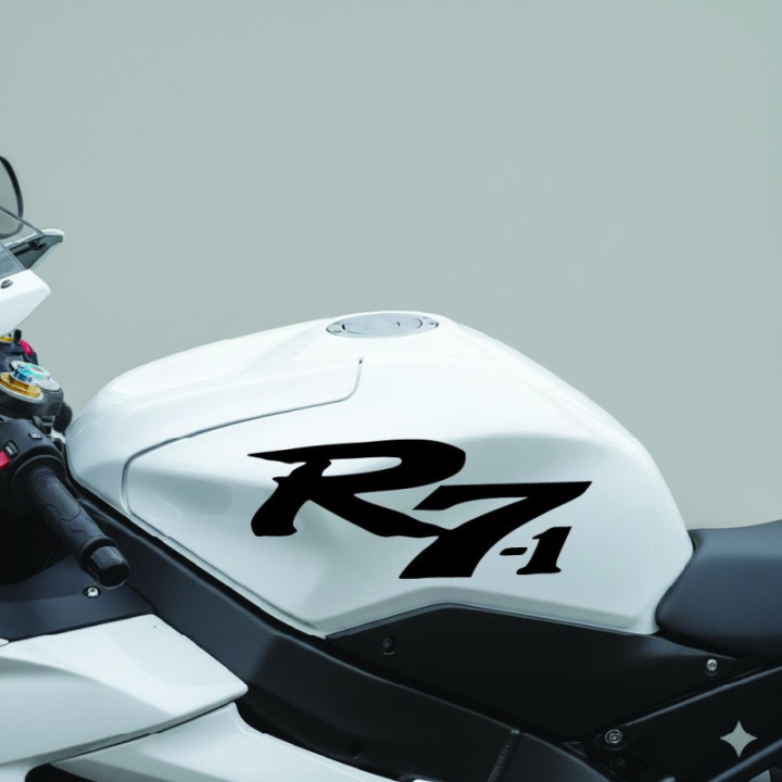Yamaha R7 1 Die Cut Stickers Decals - DecalsHouse