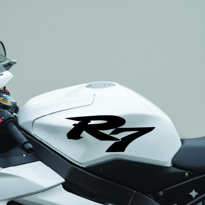 Yamaha R7 Die Cut Stickers Decals - DecalsHouse