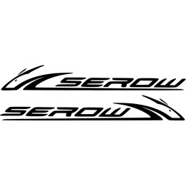 Yamaha Serow Stickers – Serow 225 250 Dual Sport Trail Decals (2-Pack)