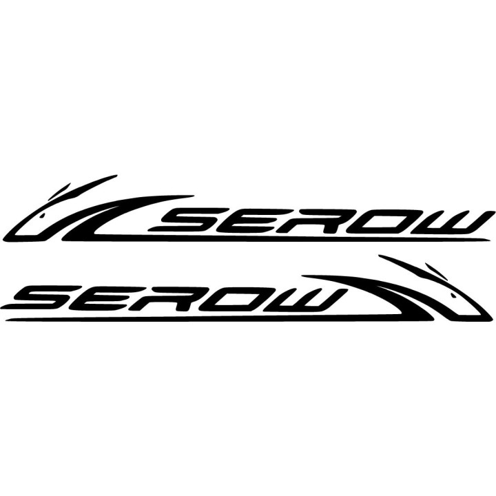 Yamaha Serow Stickers – Serow 225 250 Dual Sport Trail Decals (2-Pack)