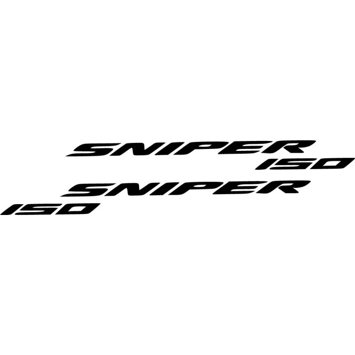 Yamaha Sniper 150 Die Cut Stickers Decals - DecalsHouse