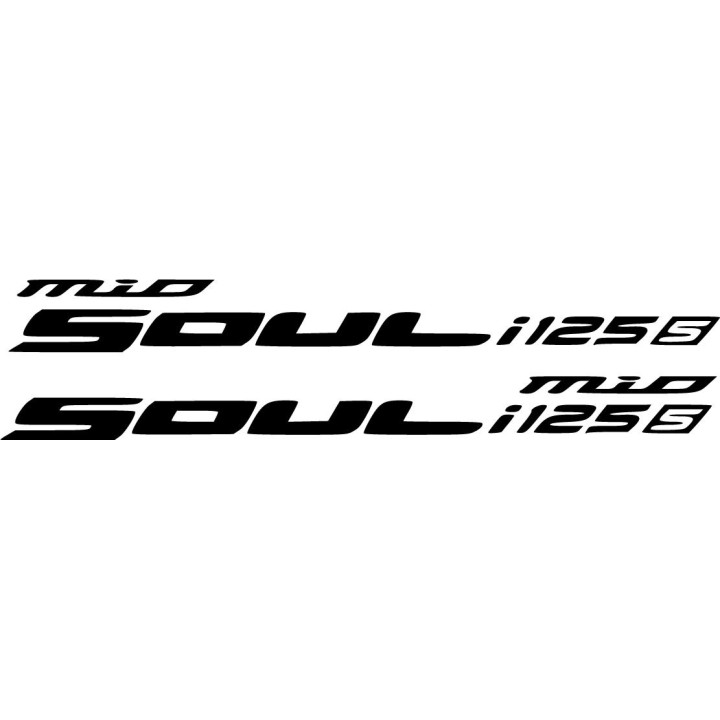 Yamaha Soul Die Cut Stickers Decals - DecalsHouse