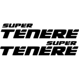 Yamaha Super Tenere Die Cut Style 3 Stickers Decals - DecalsHouse