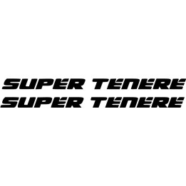 Yamaha Super Tenere Lettering Die Cut Stickers Decals - DecalsHouse