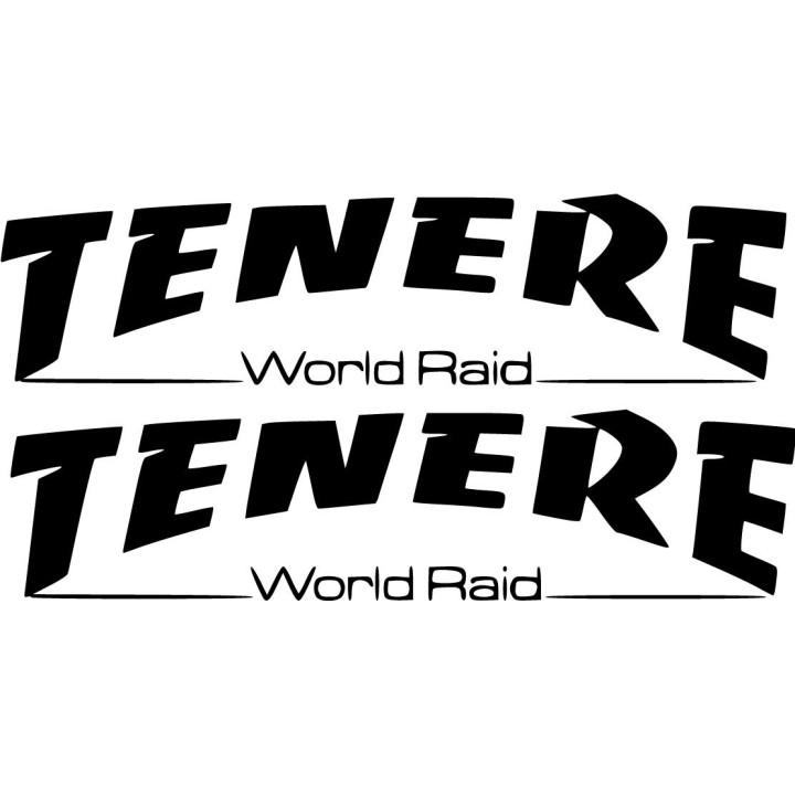 Yamaha Super Tenere World Raid Die Cut Stickers Decals - DecalsHouse