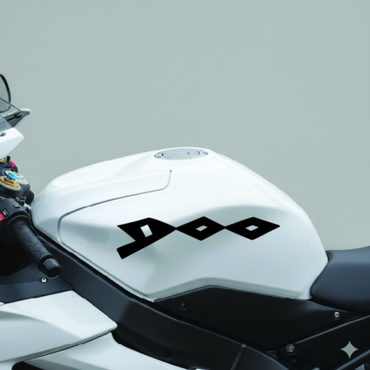 Yamaha Tdm 900 Numbers Die Cut Stickers Decals - DecalsHouse