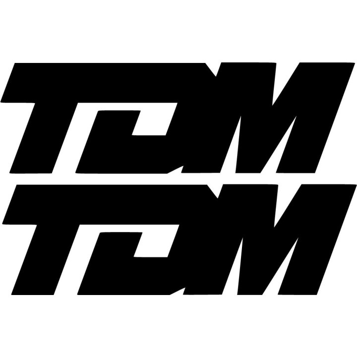 Yamaha Tdm Die Cut Style 2 Stickers Decals - DecalsHouse