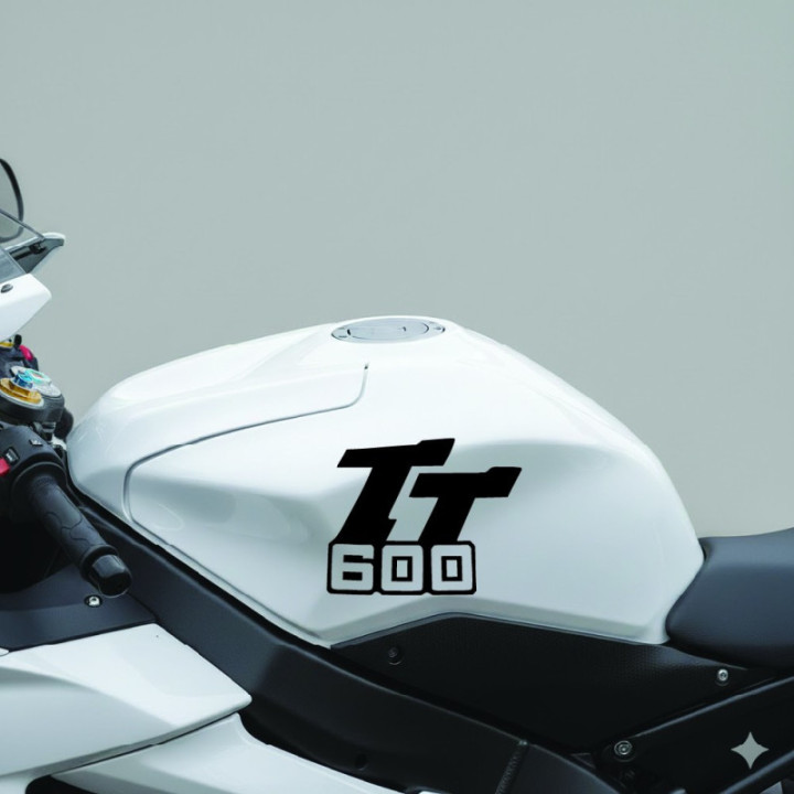Yamaha Tt 600 Die Cut Style 2 Stickers Decals - DecalsHouse