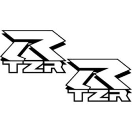 Yamaha Tzr Die Cut Outline Stickers Decals - DecalsHouse