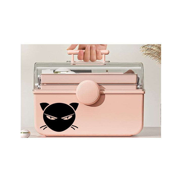 Buy Angry Cat Decal Sticker Online