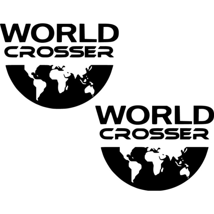 Yamaha Worldcrosser Die Cut Stickers Decals - DecalsHouse