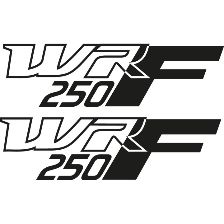 Yamaha Wr 250f Die Cut Stickers Decals - DecalsHouse