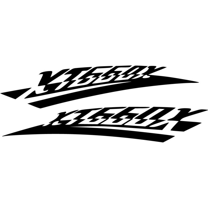 Yamaha Xtz 660 Logo Die Cut Stickers Decals - DecalsHouse