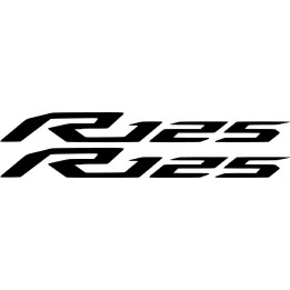 Yamaha Yzf R 125 Die Cut Style 2 Stickers Decals - DecalsHouse