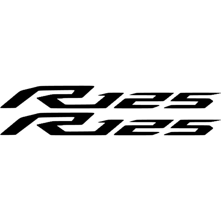 Yamaha Yzf R 125 Die Cut Style 2 Stickers Decals - DecalsHouse