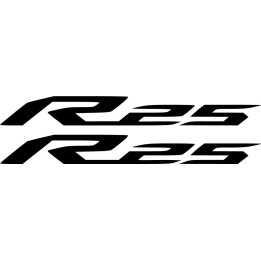 Yamaha YZF-R25 Stickers – R3 R15 Supersport Fairing Decals (2-Pack)