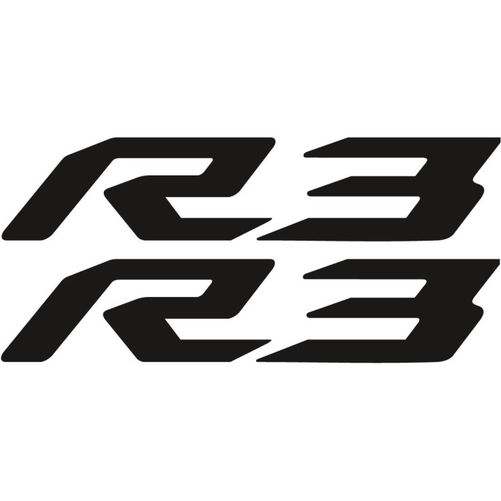 Yamaha Yzf R3 Die Cut Style 2 Stickers Decals - DecalsHouse
