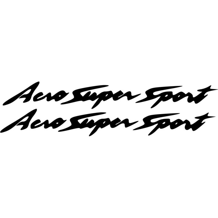 Yamaha Yzf Thunderace Aero Super Sport Die Cut Lettering Stickers Decals - DecalsHouse