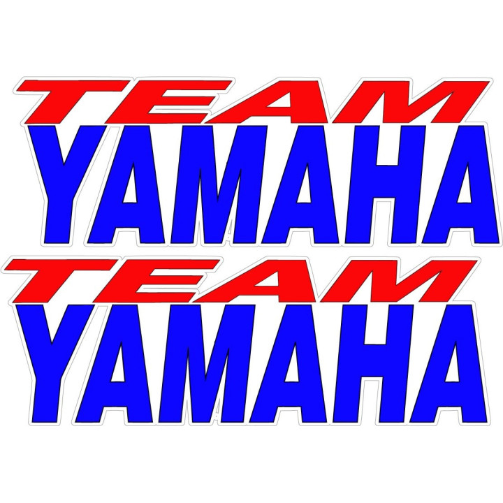 Team Yamaha Logo Stickers Decals - DecalsHouse