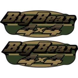 Yamaha Big Bear 4x4 Style 2 Stickers Decals - DecalsHouse