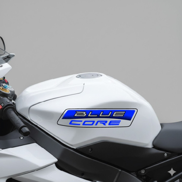 Yamaha Blue Core Logo Stickers Decals - DecalsHouse