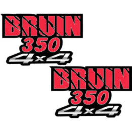 Yamaha Bruin 350 4x4 Stickers Decals - DecalsHouse