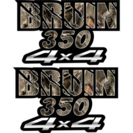 Yamaha Bruin 350 4x4 Style 2 Stickers Decals - DecalsHouse