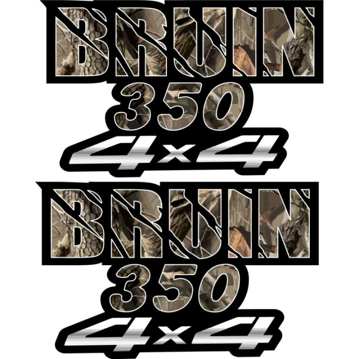 Yamaha Bruin 350 4x4 Style 2 Stickers Decals - DecalsHouse