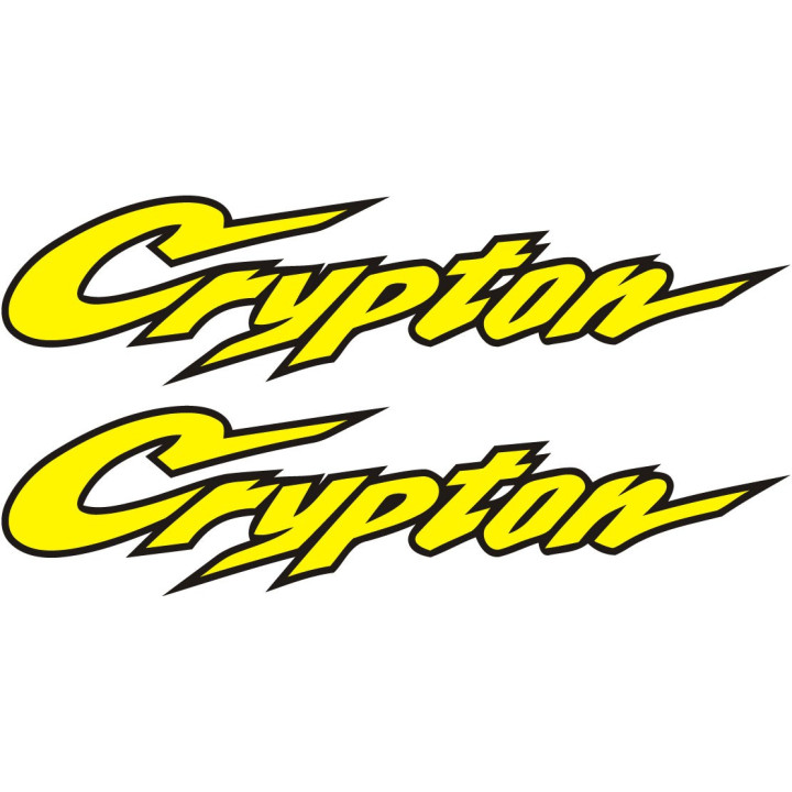Yamaha Crypton Yellow [Converted] Stickers Decals - DecalsHouse