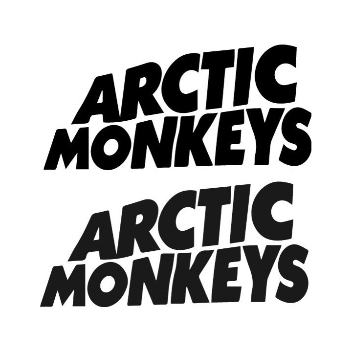 Arctic Monkeys Stickers – AM Fan Decals (2-Pack)