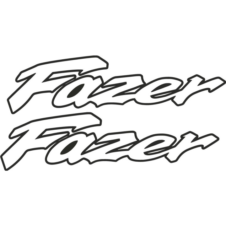 Yamaha Fazer Style 2 Stickers Decals - DecalsHouse