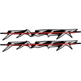 Yamaha Fazer Style 5 Stickers Decals - DecalsHouse