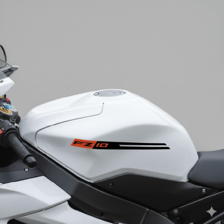 Yamaha Fz 10 Stripes Style 2 Stickers Decals - DecalsHouse