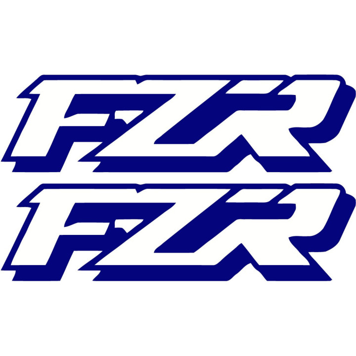 Yamaha Fzr Style 2 Stickers Decals - DecalsHouse