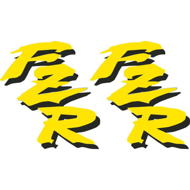 Yamaha Fzr Style 4 Stickers Decals - DecalsHouse