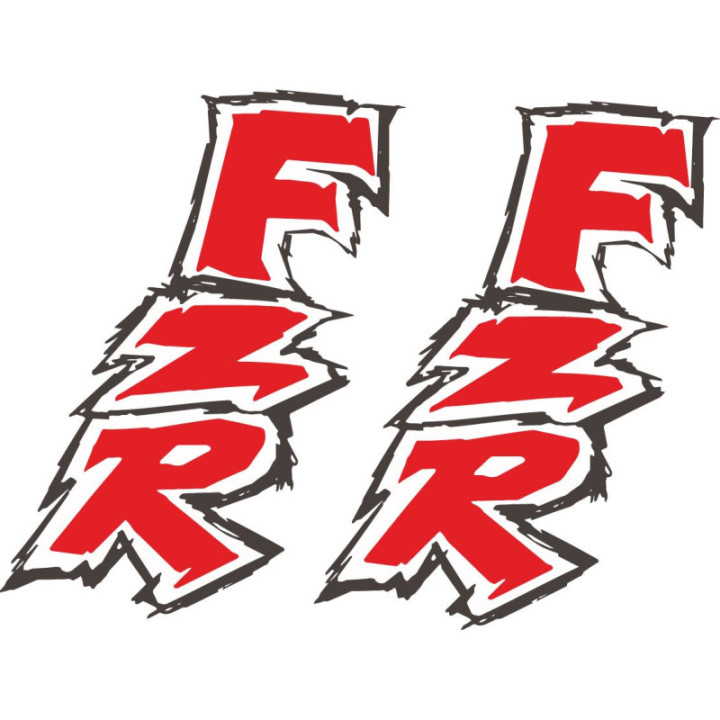Yamaha Fzr Style 5 Stickers Decals - DecalsHouse
