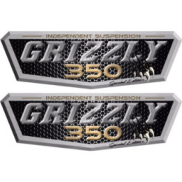 Yamaha Grizzly 350 ATV Stickers – Quad Bike Decals (2-Pack)