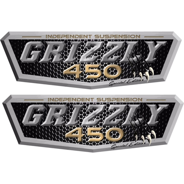 Yamaha Grizzly 450 Stickers Decals - DecalsHouse