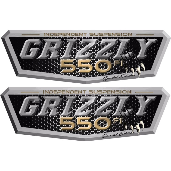 Yamaha Grizzly 550fi Stickers Decals - DecalsHouse