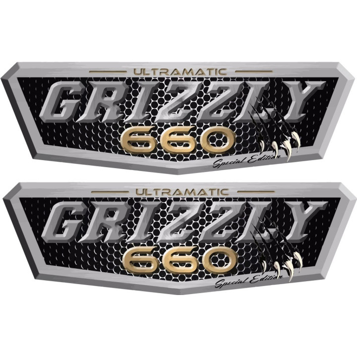 Yamaha Grizzly 660 Stickers Decals - DecalsHouse