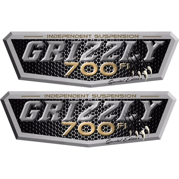 Yamaha Grizzly 700 Stickers Decals - DecalsHouse