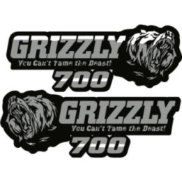 Yamaha Grizzly 700 Style 2 Stickers Decals - DecalsHouse