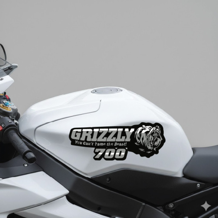 Yamaha Grizzly 700 Style 2 Stickers Decals - DecalsHouse
