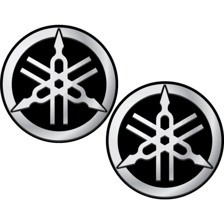 Yamaha Logo Dark [Converted] Stickers Decals - DecalsHouse
