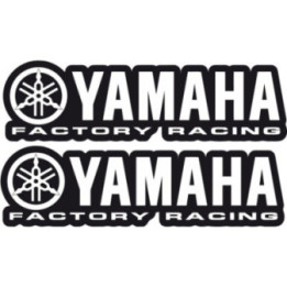 Yamaha Logo Factory Racing Stickers Decals - DecalsHouse