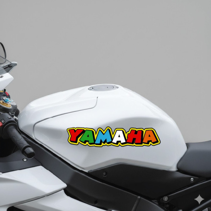 Yamaha Logo Rossi Stickers Decals - DecalsHouse